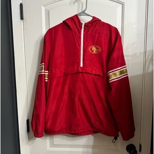 Victorias Secret PINK San Francisco 49ers Windbreaker Jacket